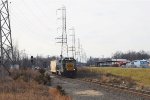 On the Valley Interchange Track to Bound Brook Yard  